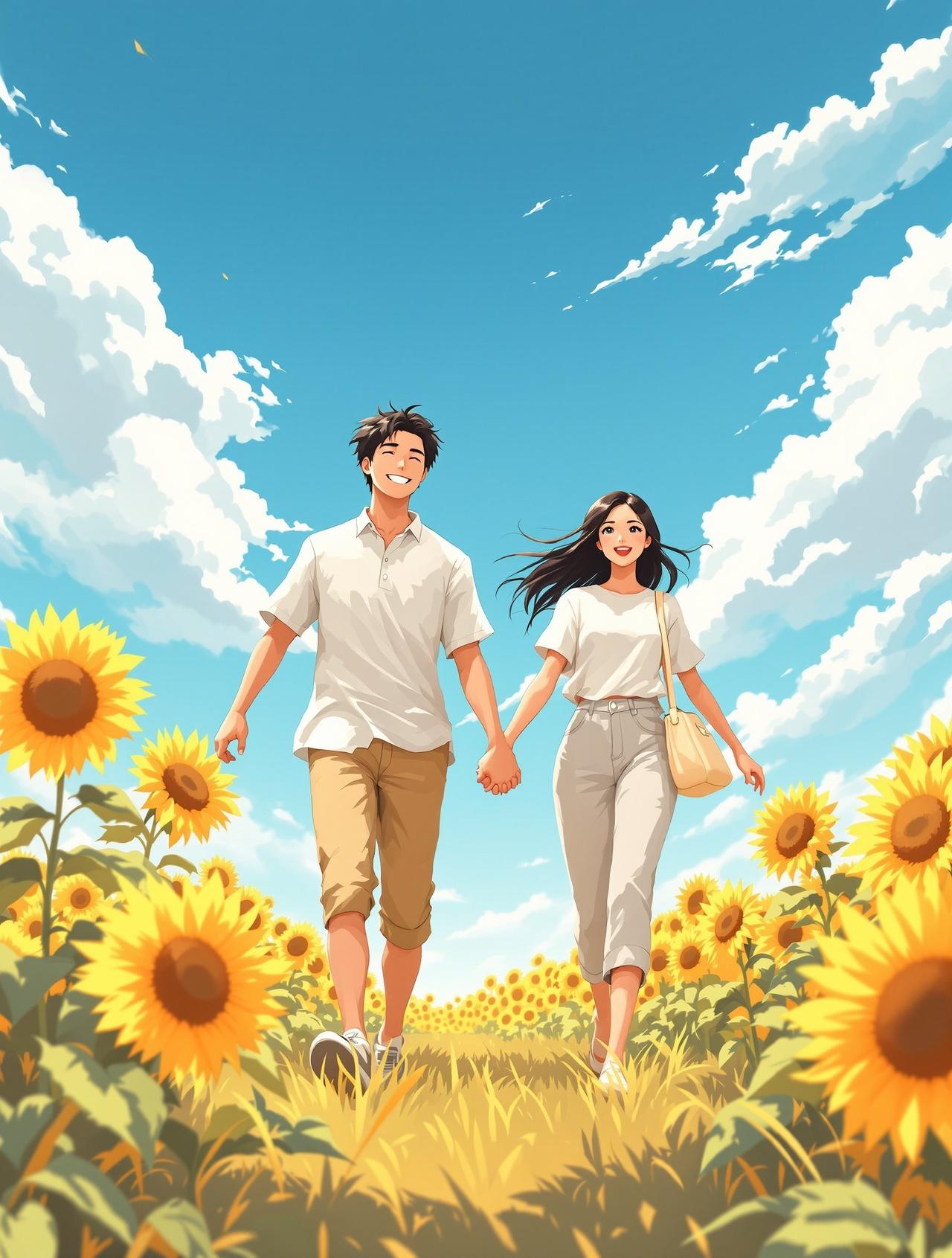 漫剧专区《晴空万里》海报 - 甜宠、奇幻题材短剧